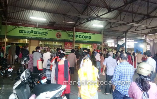 mangalore lockdown shopping